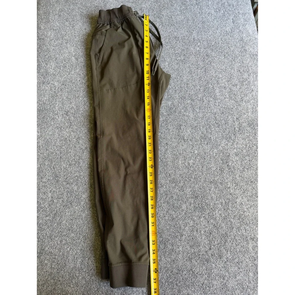 Lululemon ABC Jogger Warpstreme Mens Small Dark Olive Green Activewear Pants